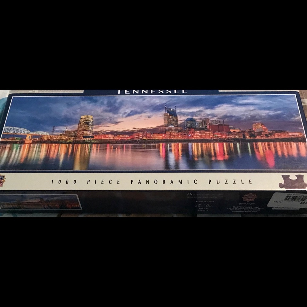 Rare Collector Puzzle of downtown Nashville, TN.